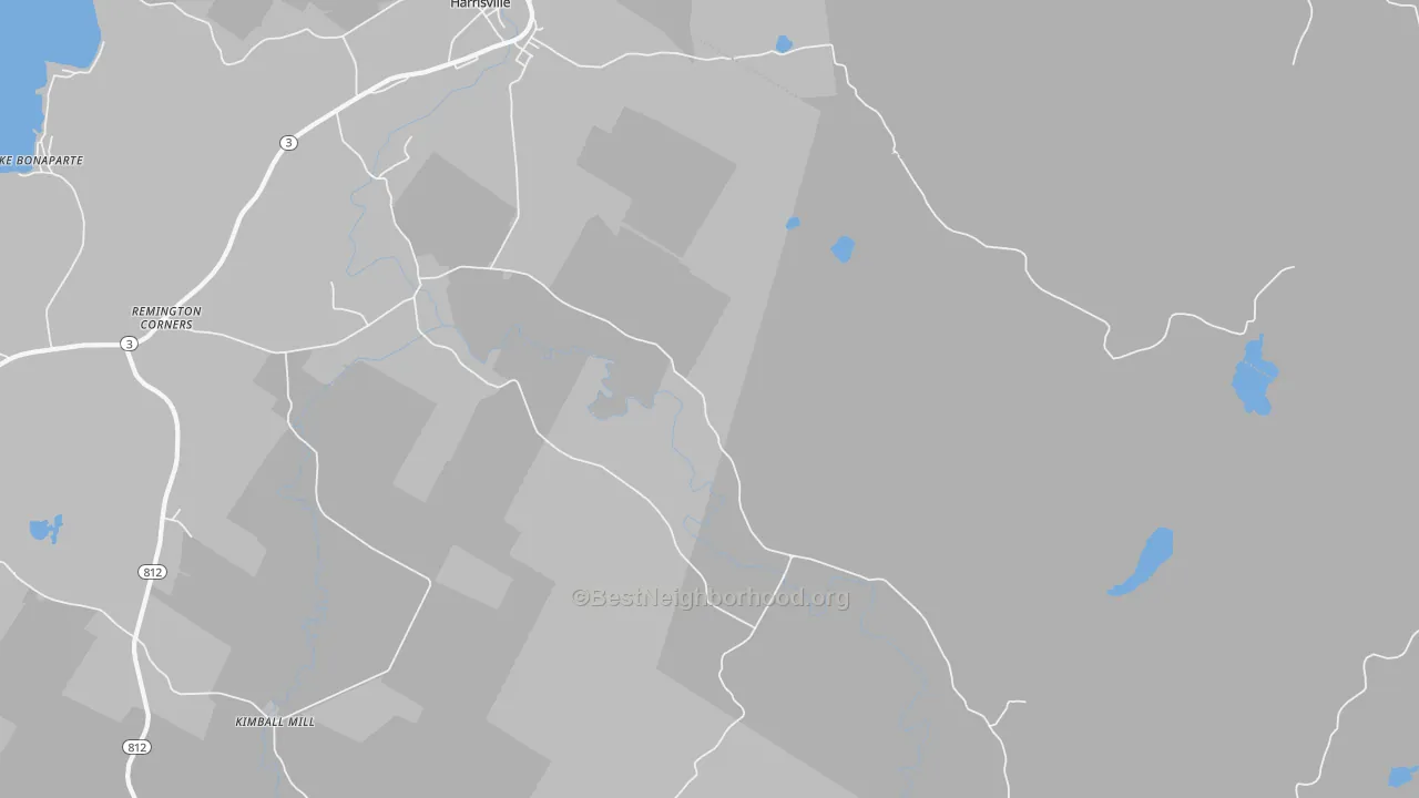 Transit Grade map of Pond Settlement, NY