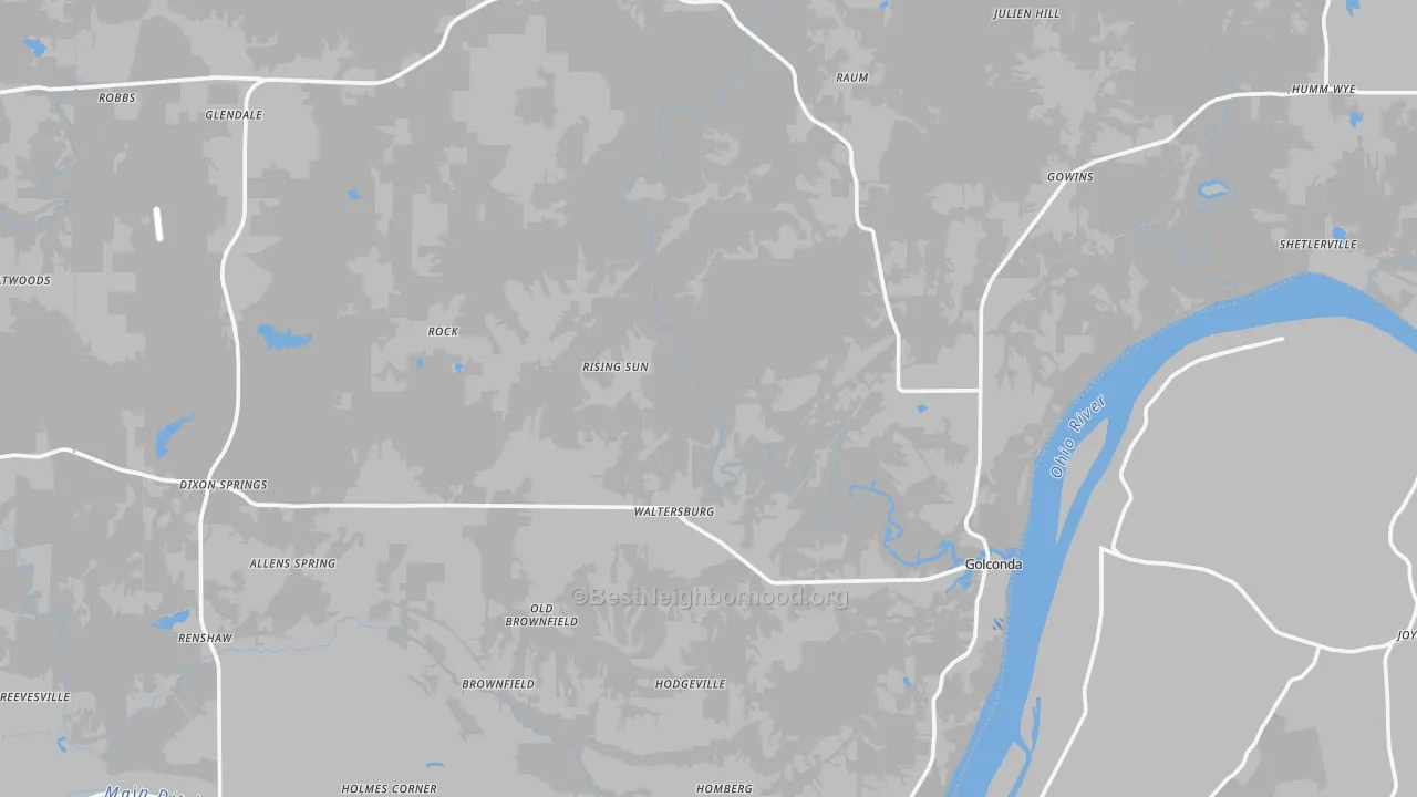 Transit Grade map of Pope County, IL