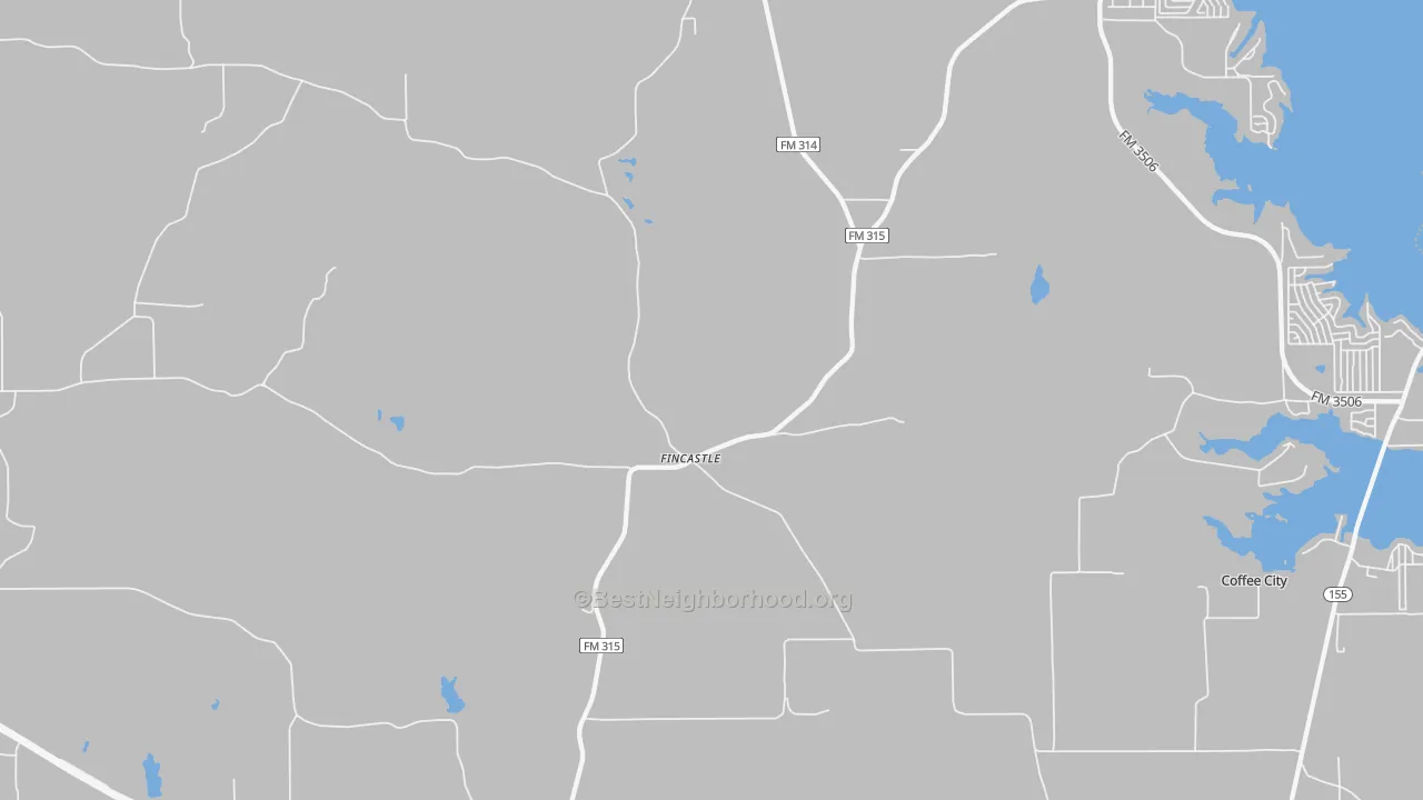 Transit Grade map of Poynor, TX