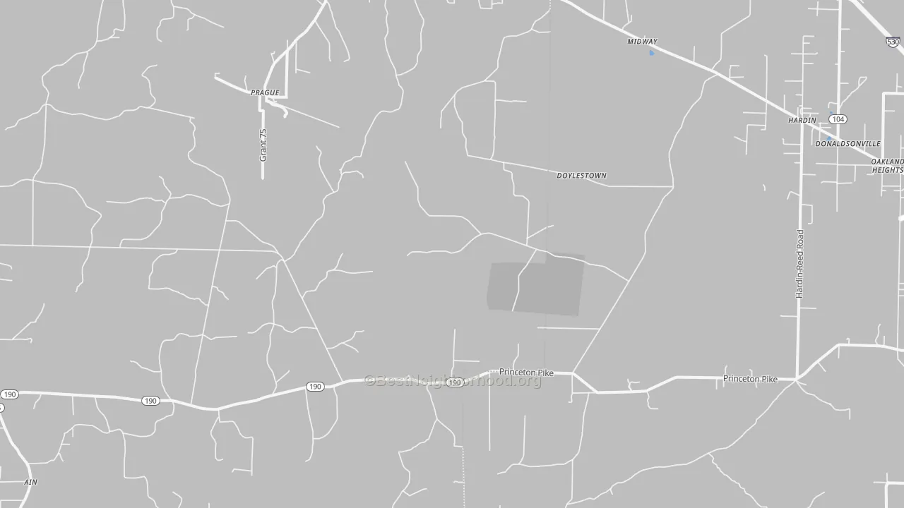 Transit Grade map of Prague, AR