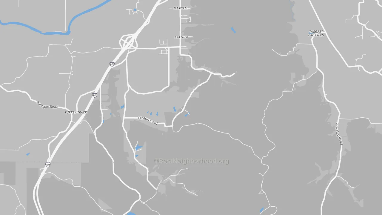 Transit Grade map of Prather, IN