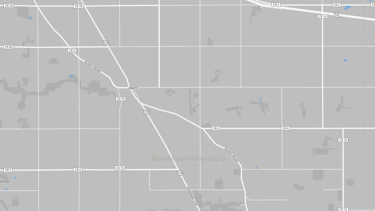 Transit Grade map of Pratt, MN