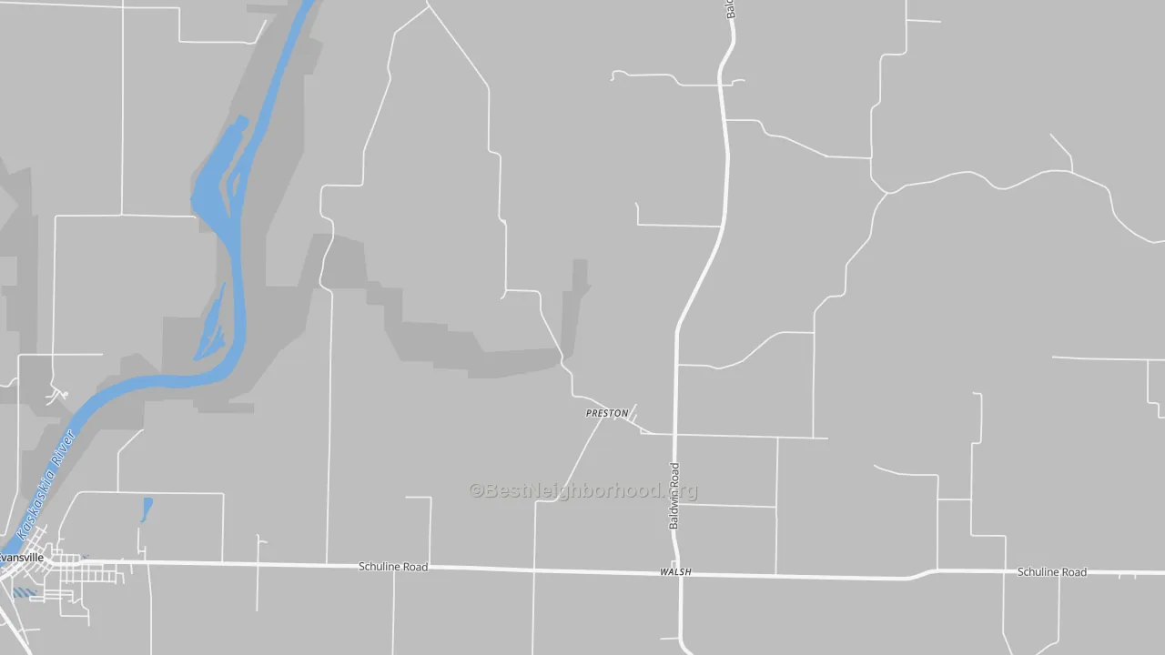 Transit Grade map of Preston, IL