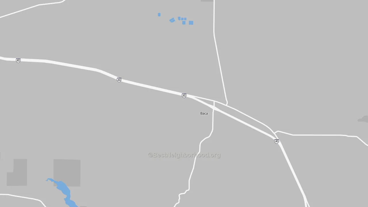 Transit Grade map of Prewitt, NM
