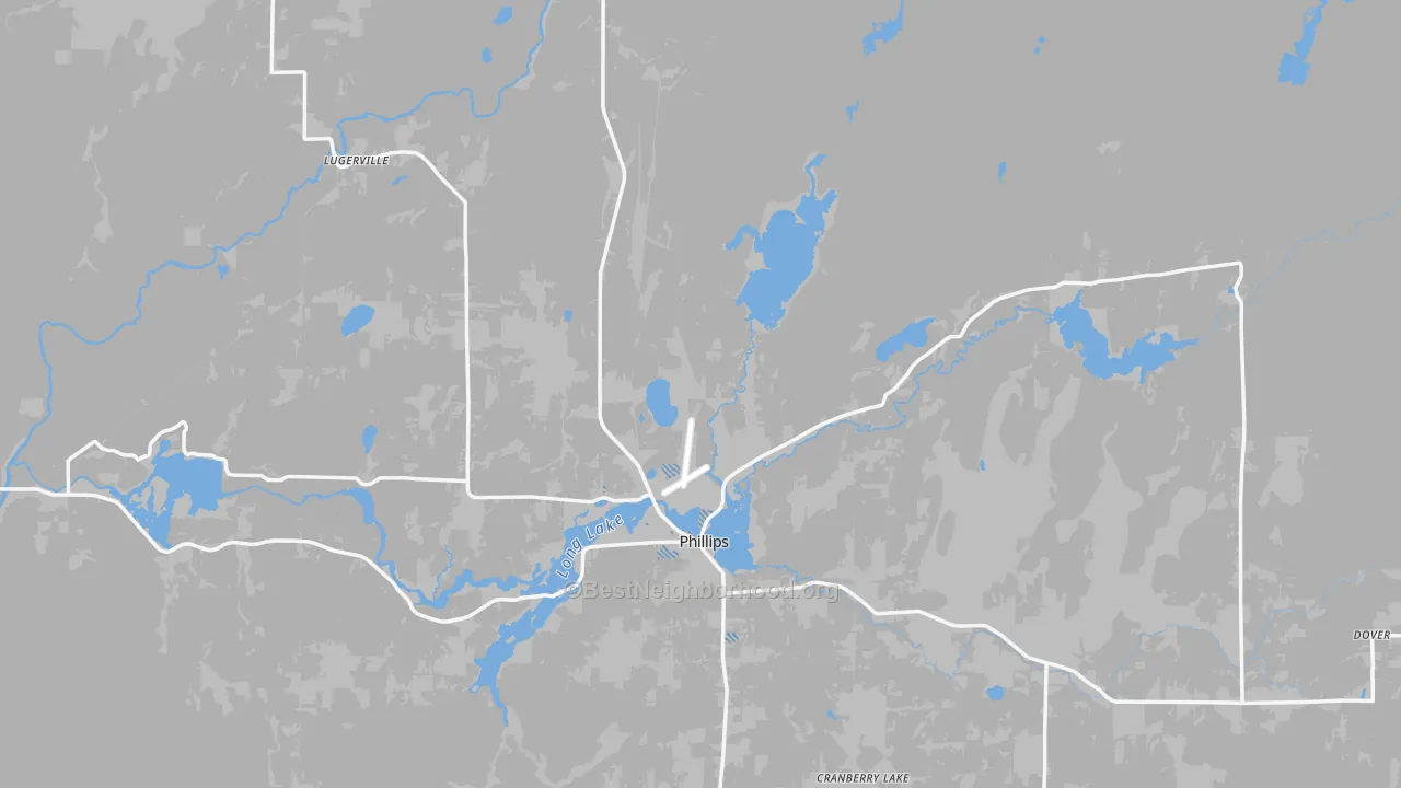Transit Grade map of Price County, WI
