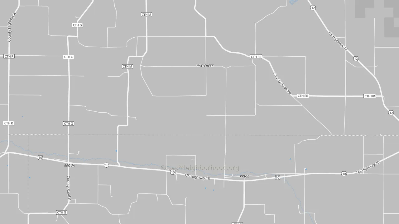 Transit Grade map of Price, WI