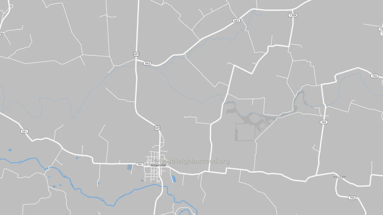 Transit Grade map of Prices Mill, KY