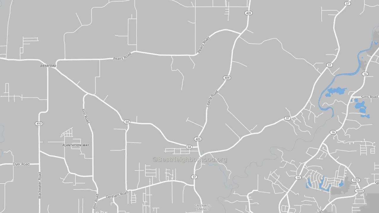 Transit Grade map of Pride, LA