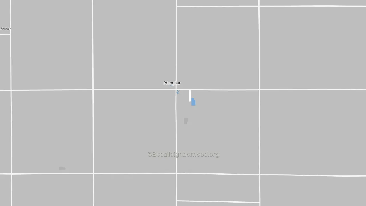 Transit Grade map of Primghar, IA
