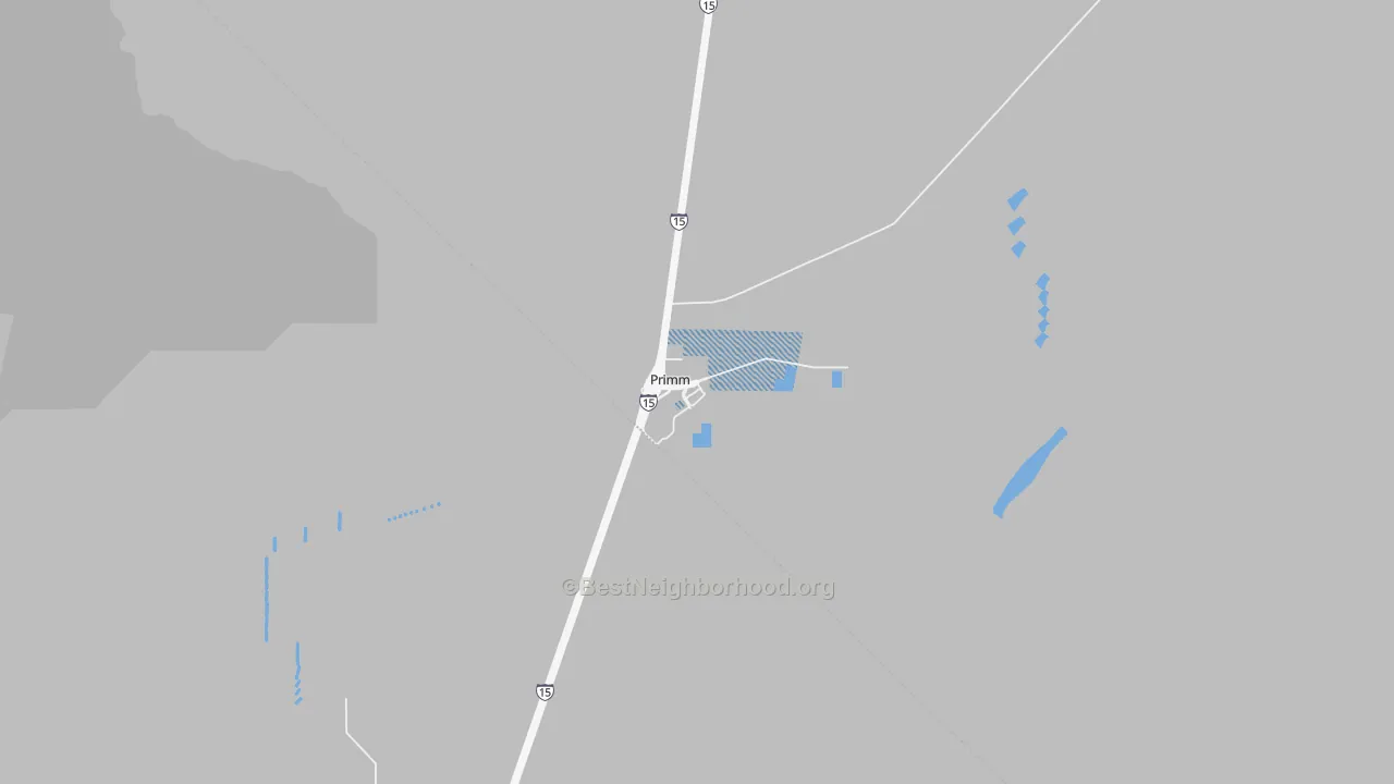 Transit Grade map of Primm, NV