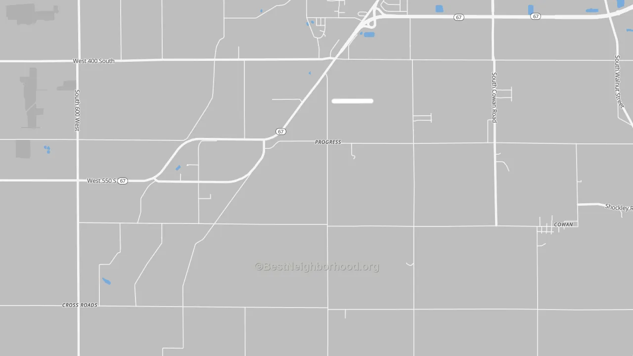 Transit Grade map of Progress, IN