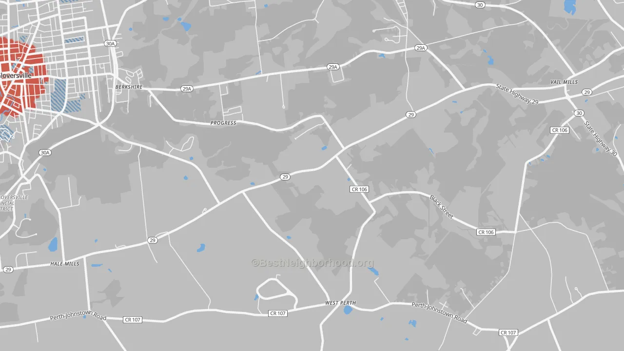 Transit Grade map of Progress, NY