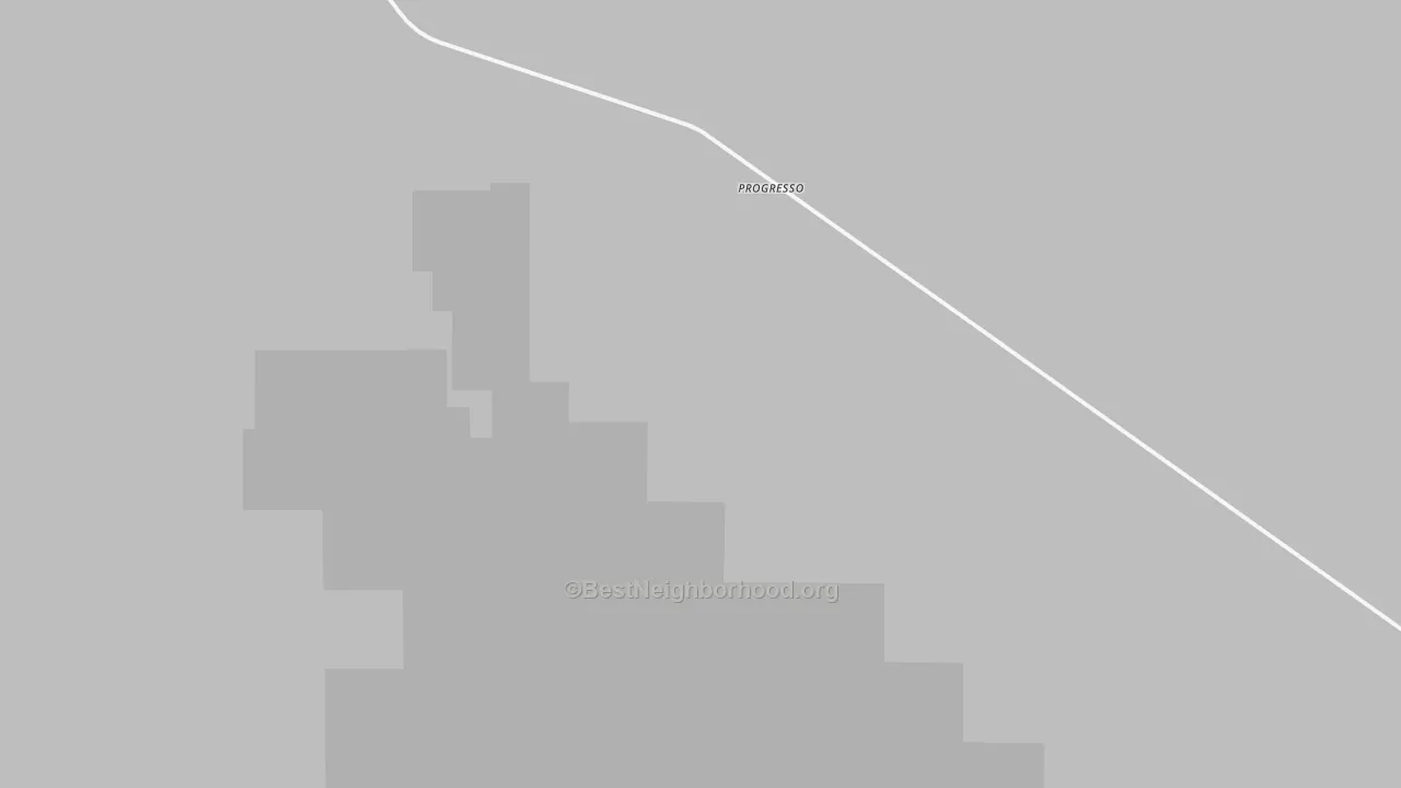 Transit Grade map of Progresso, NM