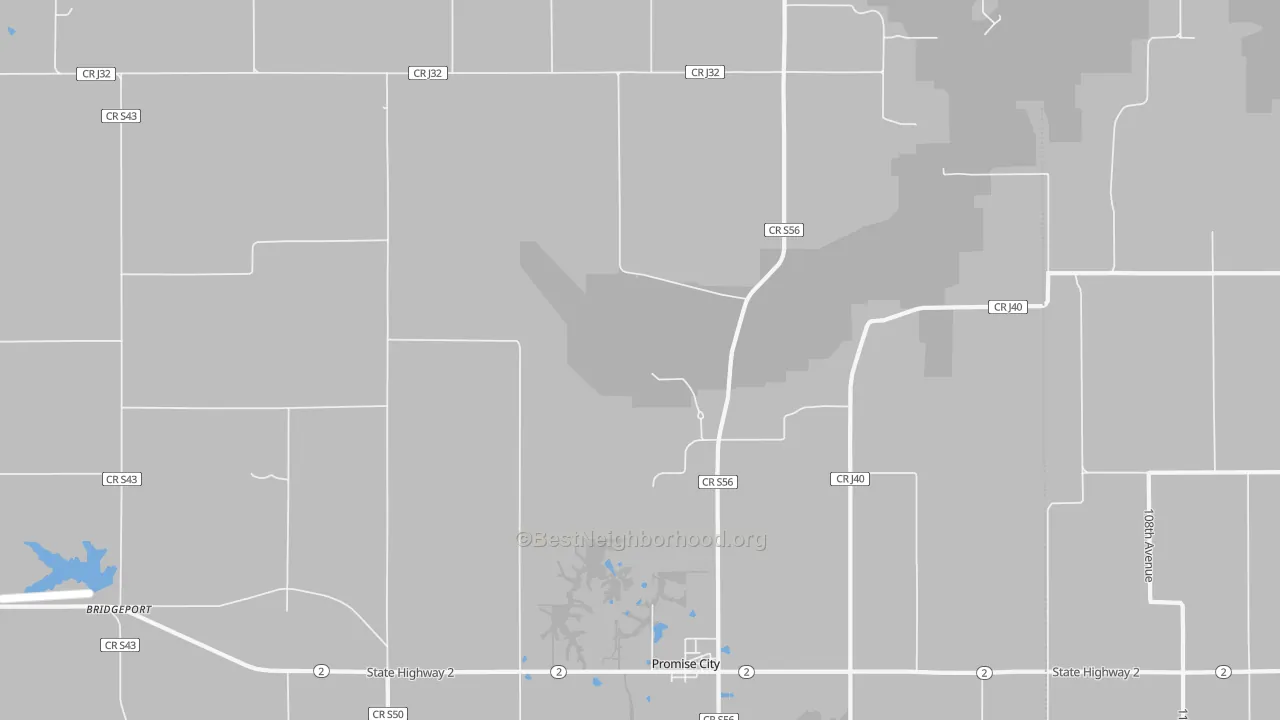 Transit Grade map of Promise City, IA