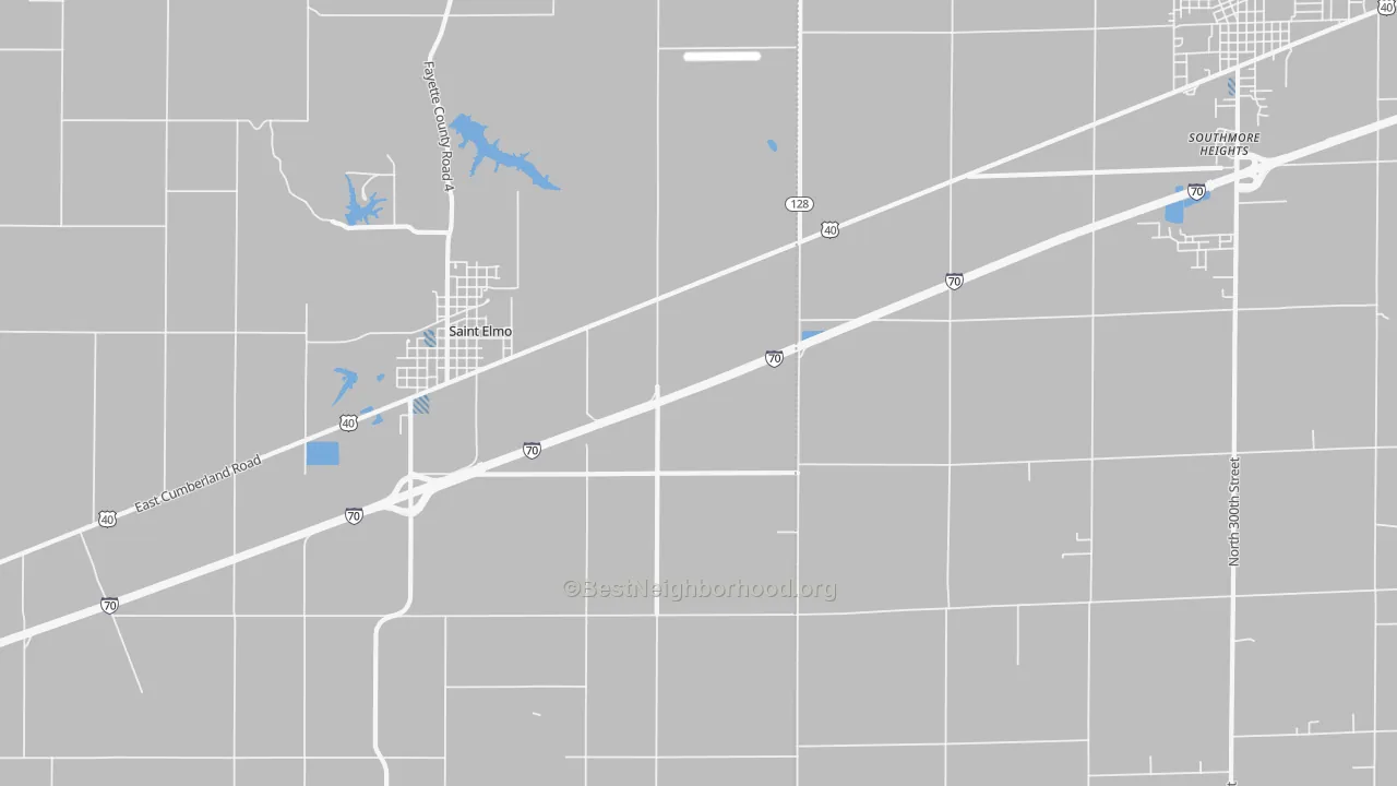 Transit Grade map of Pruett, IL