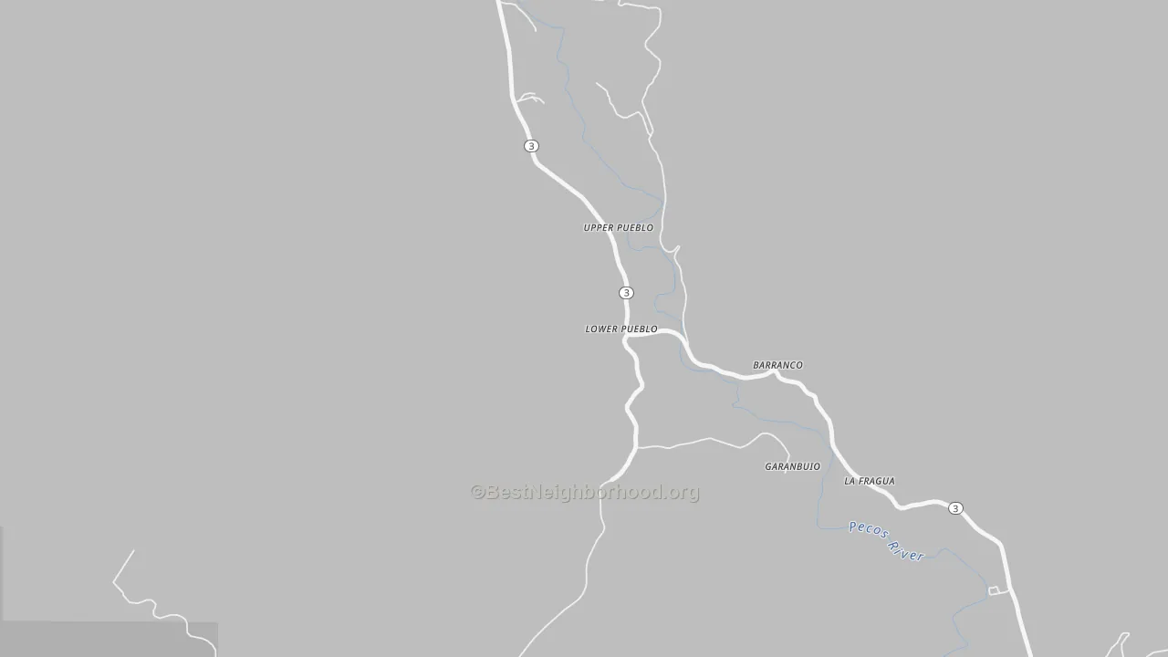 Transit Grade map of Pueblo, NM