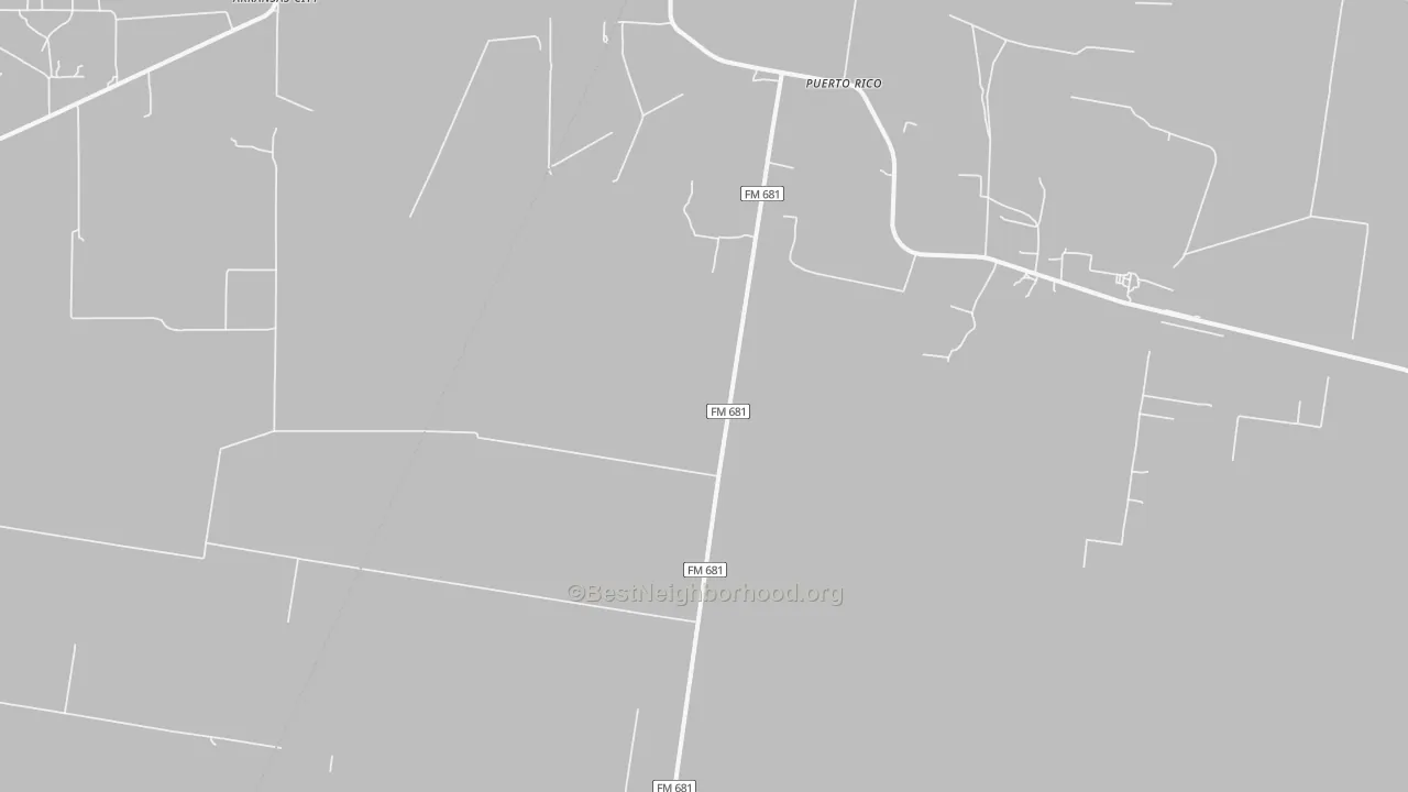 Transit Grade map of Puerto Rico, TX