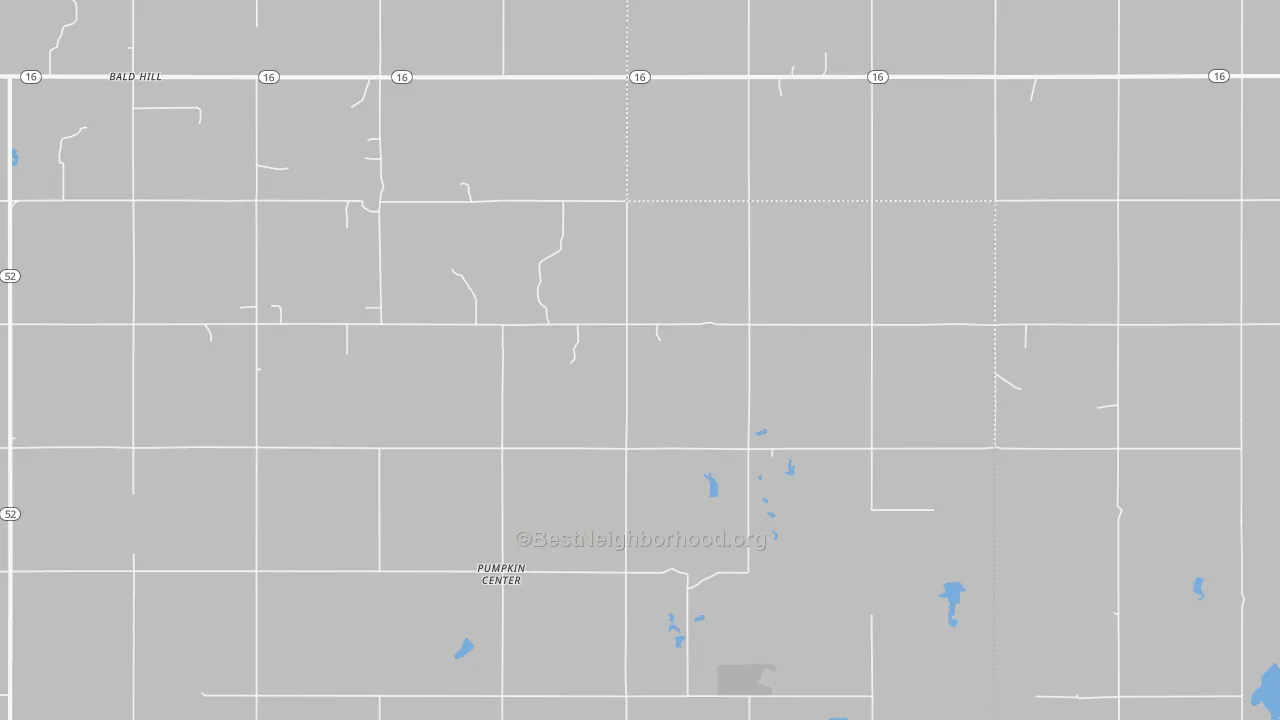 Transit Grade map of Pumpkin Center, OK