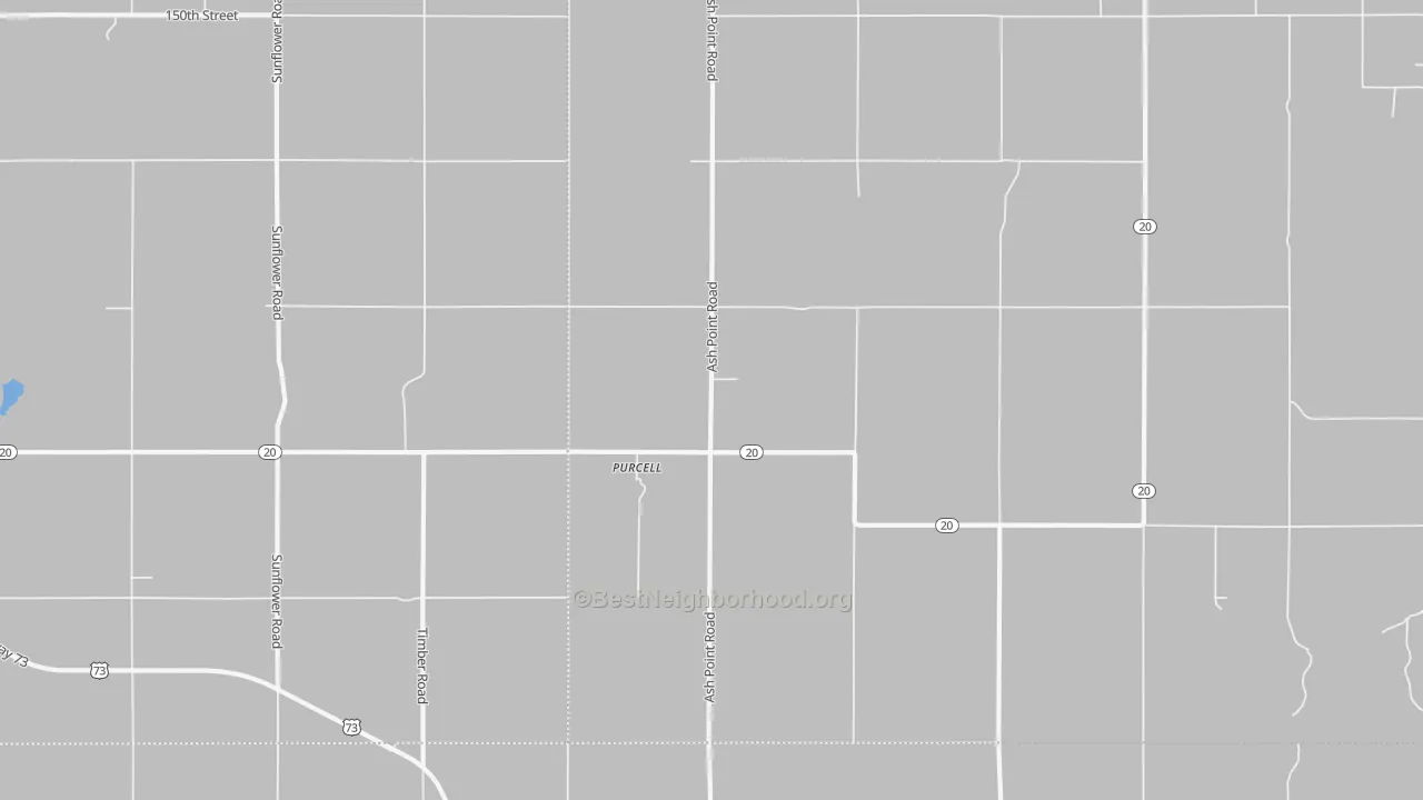 Transit Grade map of Purcell, KS