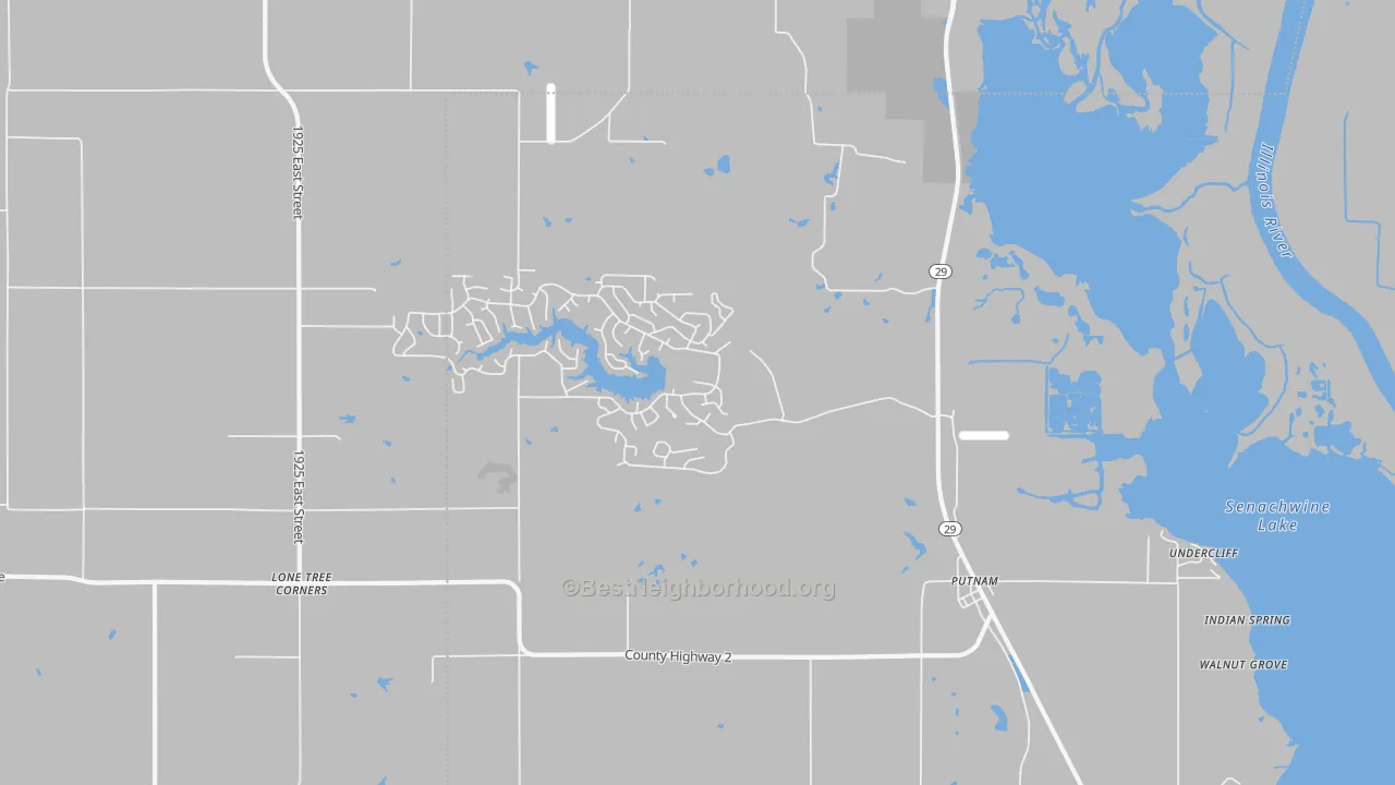 Transit Grade map of Putnam, IL