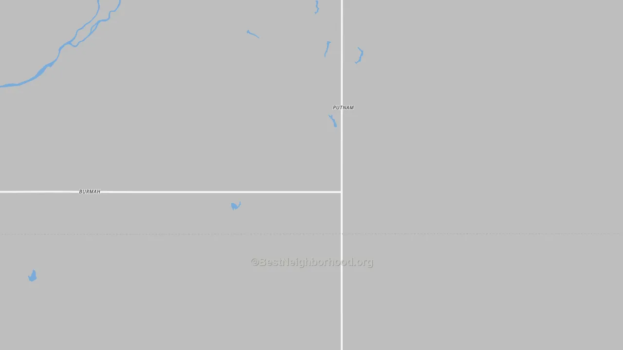 Transit Grade map of Putnam, OK