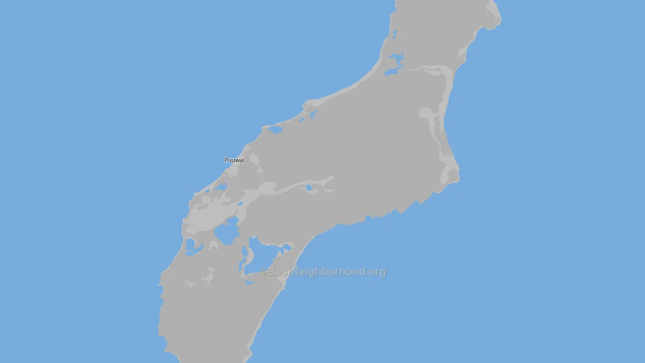 Transit Grade map of Puuwai, HI