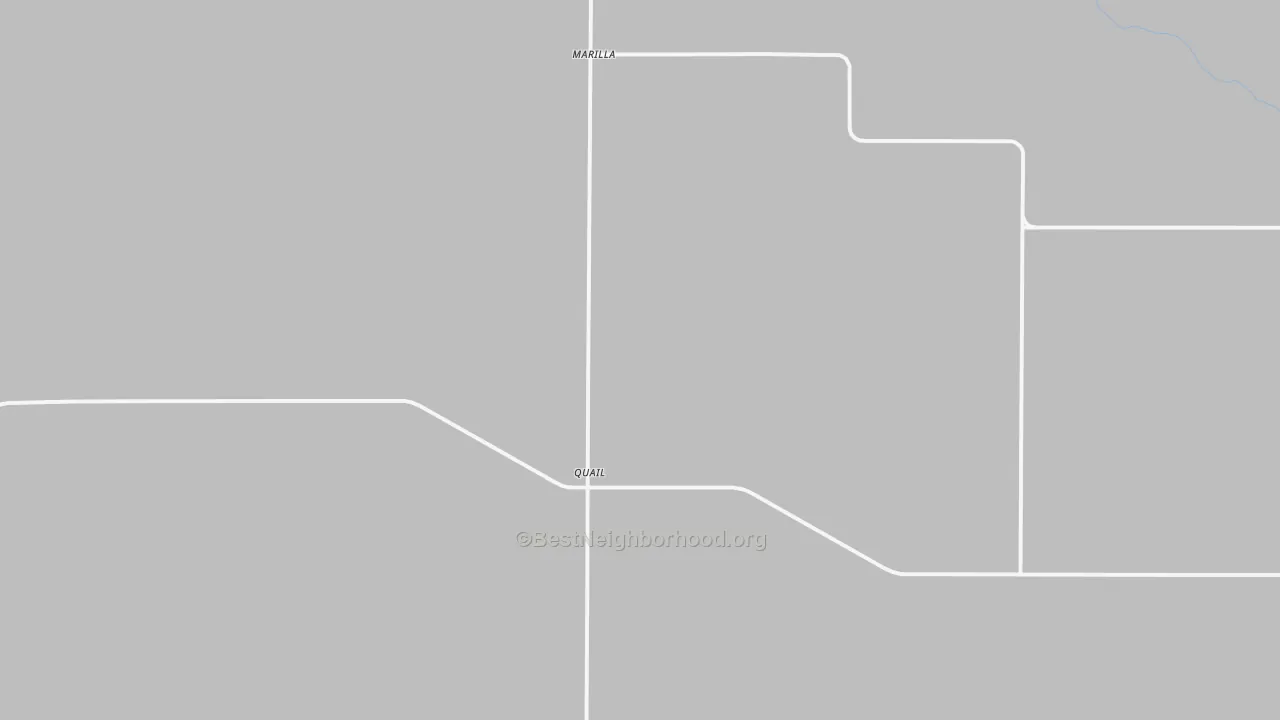 Transit Grade map of Quail, TX