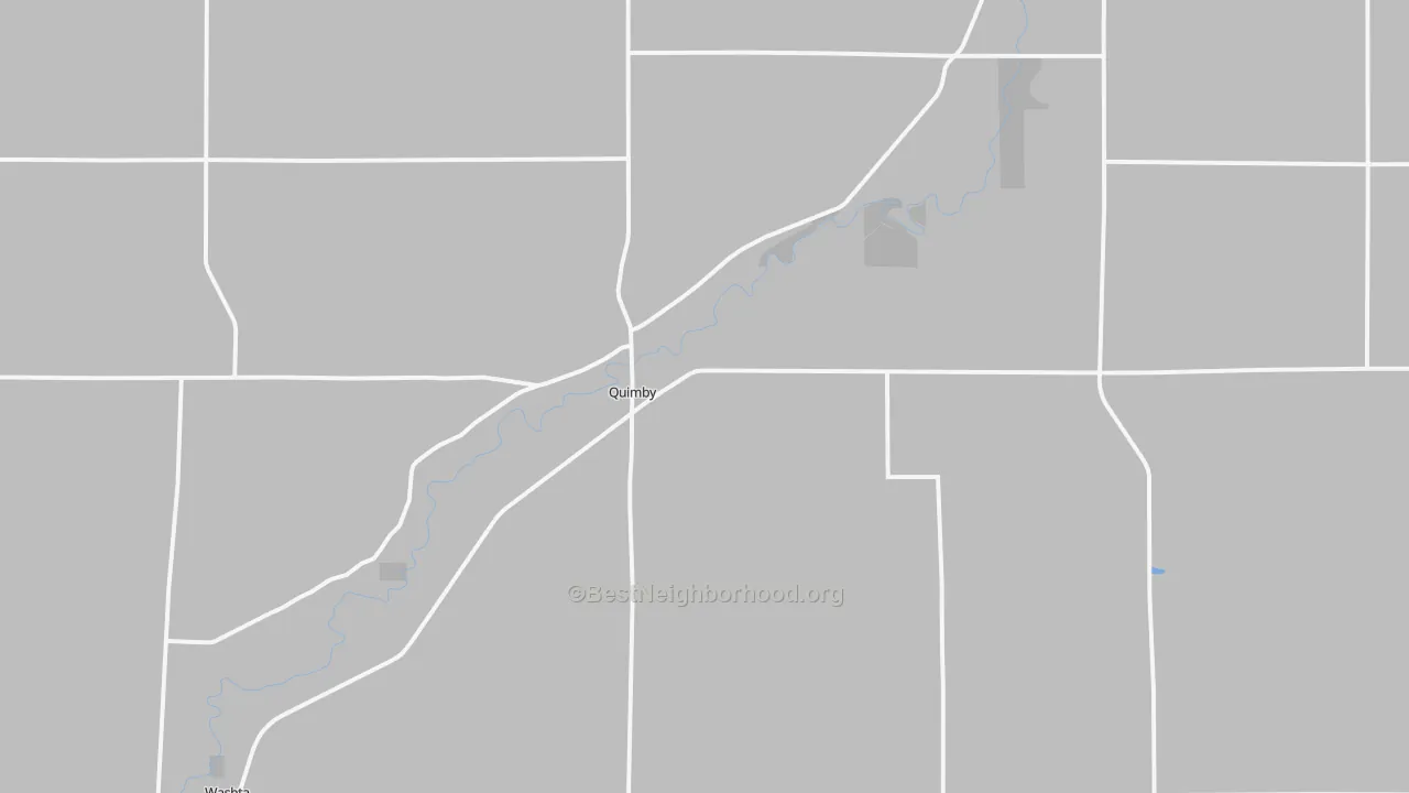 Transit Grade map of Quimby, IA
