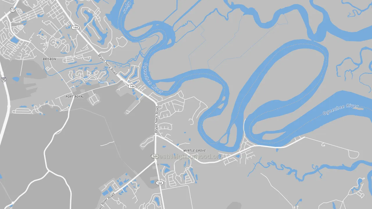 Transit Grade map of Rabbit Hill, GA