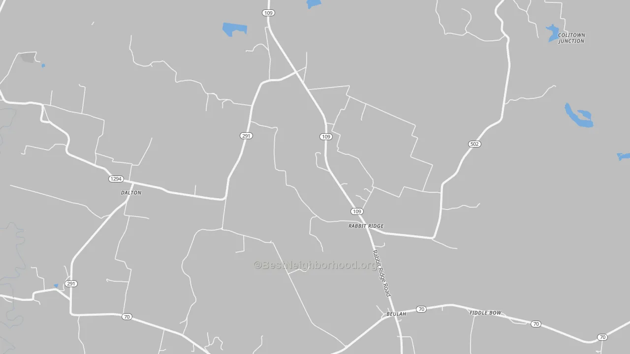 Transit Grade map of Rabbit Ridge, KY
