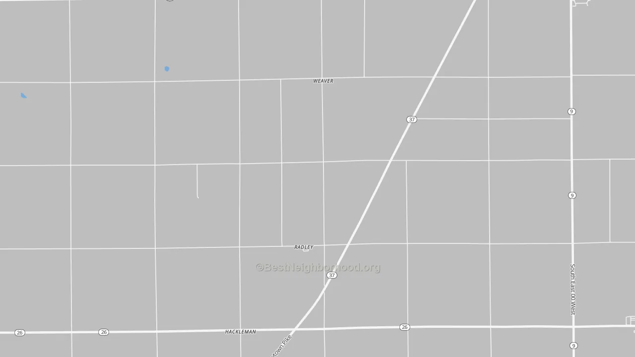 Transit Grade map of Radley, IN