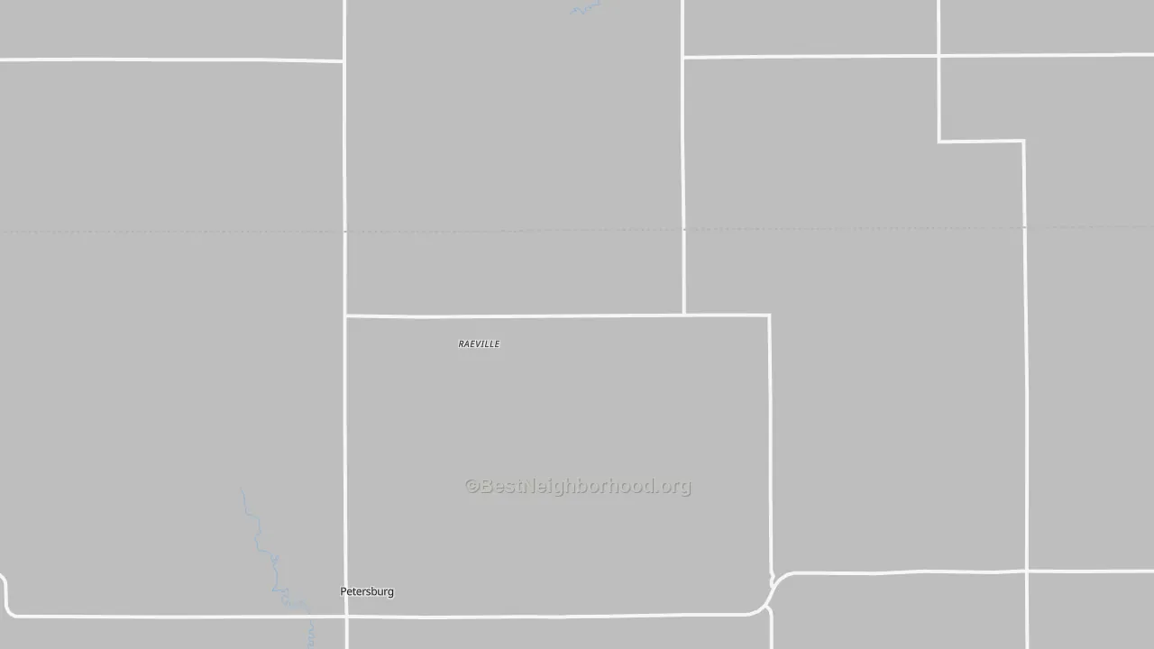 Transit Grade map of Raeville, NE