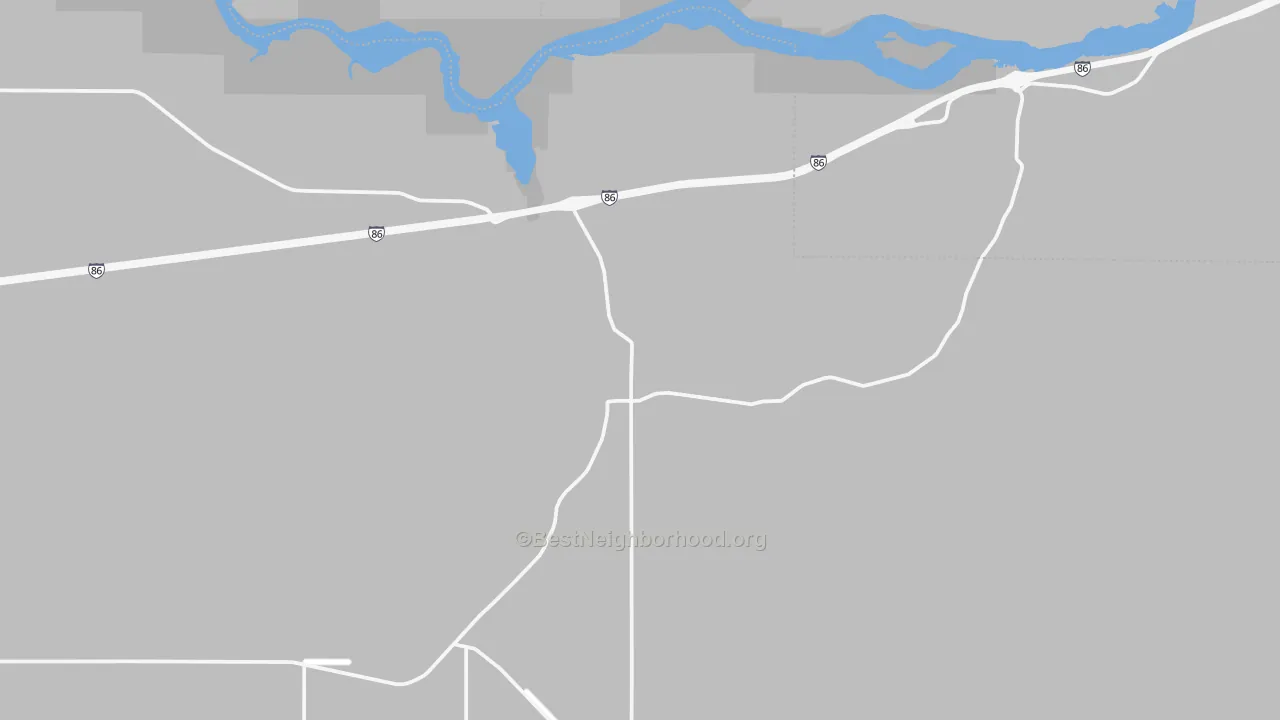 Transit Grade map of Raft River, ID
