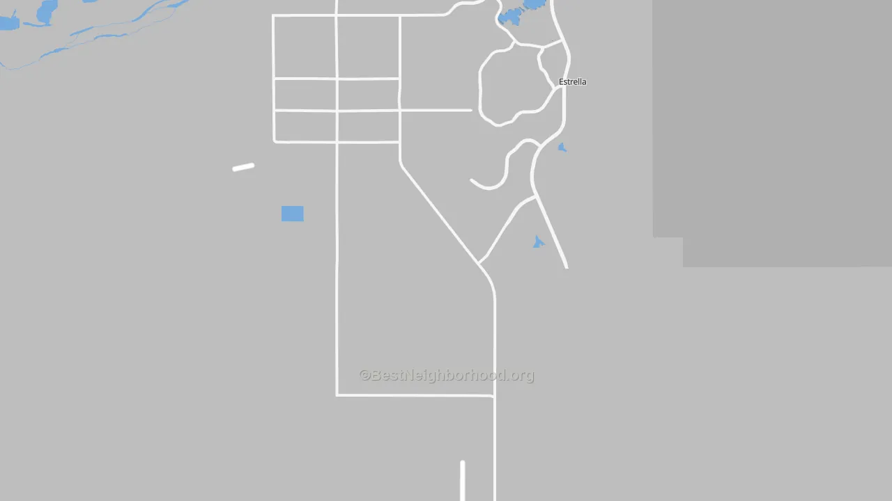 Transit Grade map of Rainbow Valley, AZ