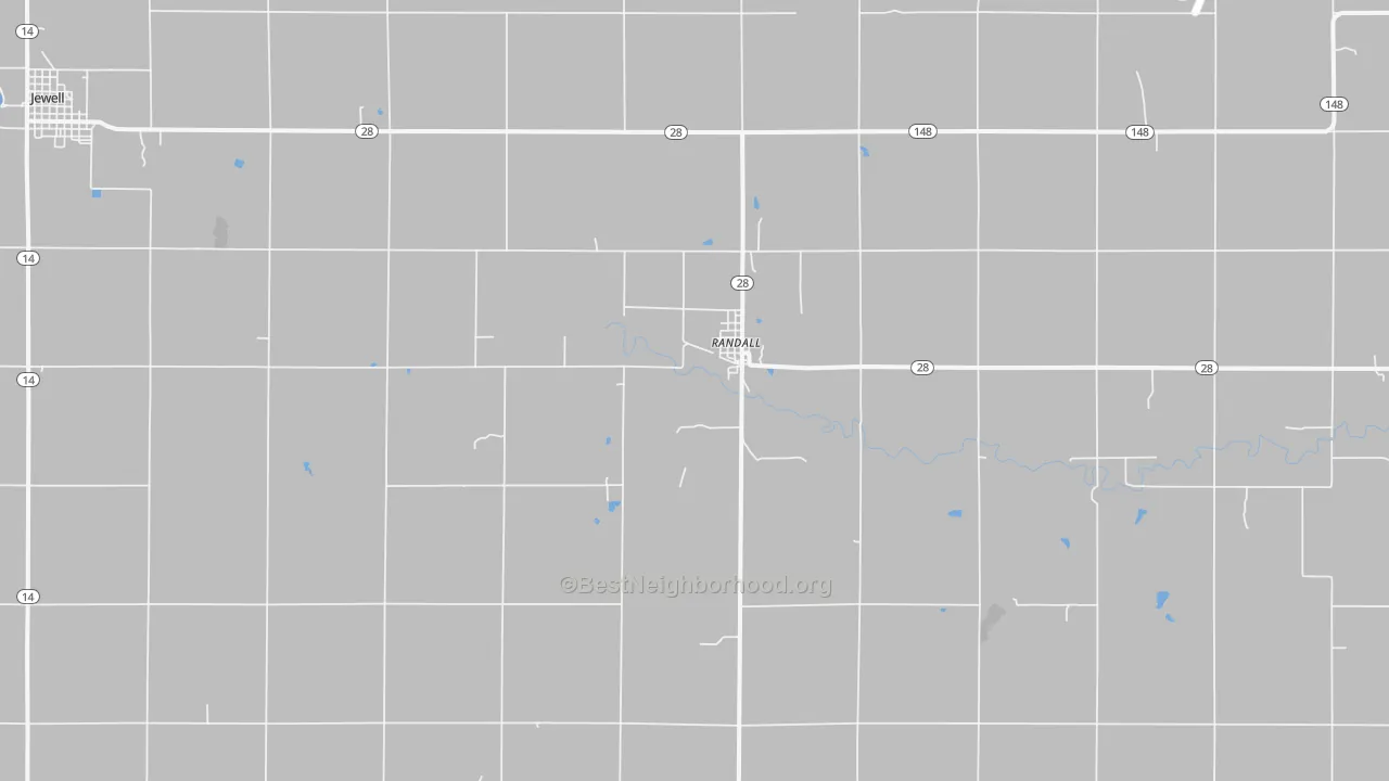 Transit Grade map of Randall, KS
