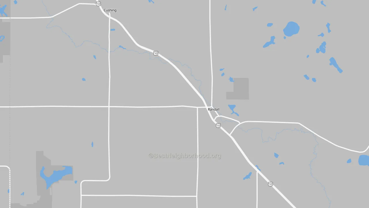 Transit Grade map of Randall, MN