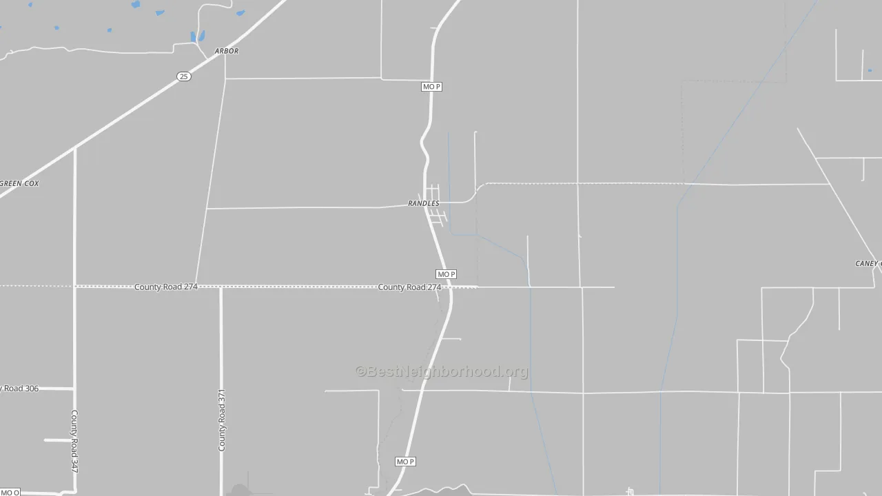Transit Grade map of Randles, MO