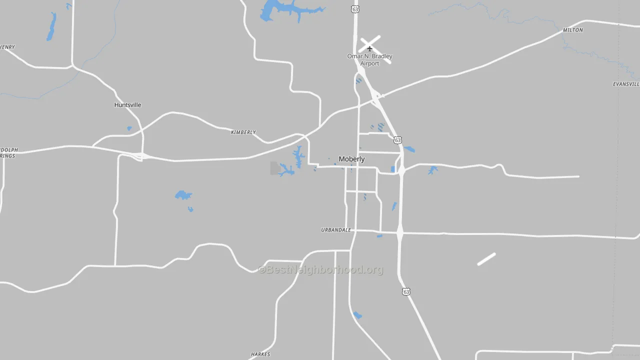 Transit Grade map of Randolph County, MO