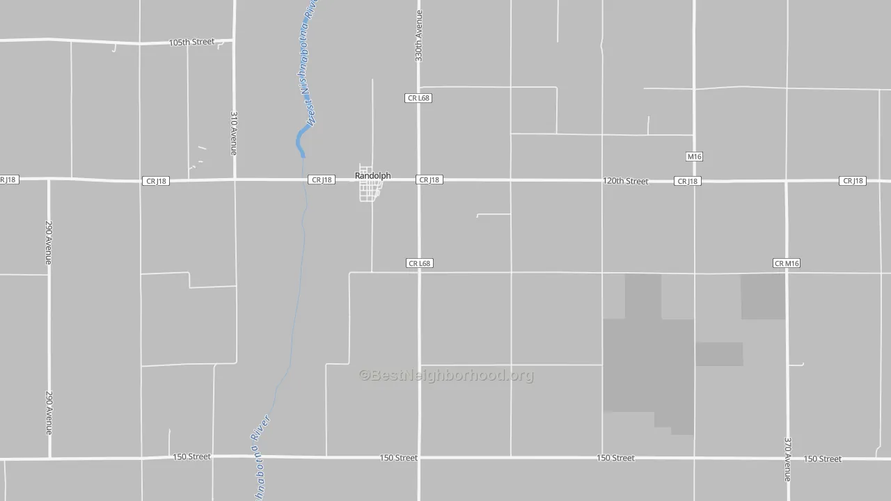 Transit Grade map of Randolph, IA