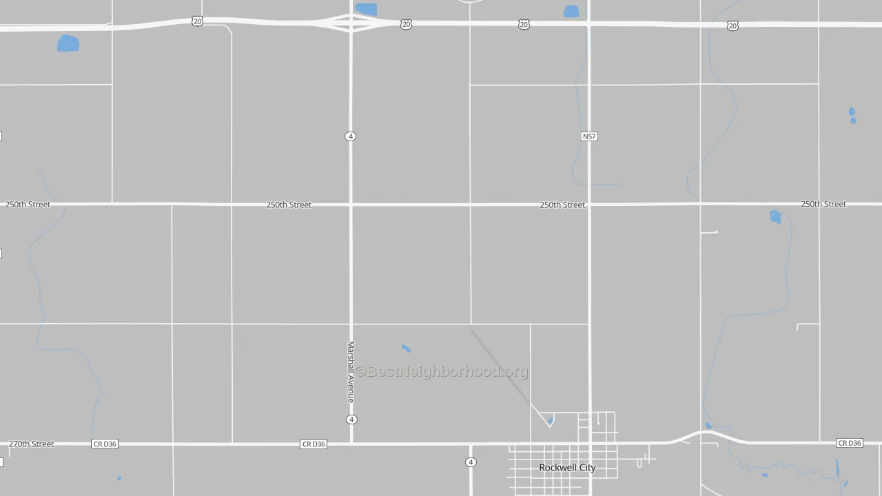 Transit Grade map of Rands, IA