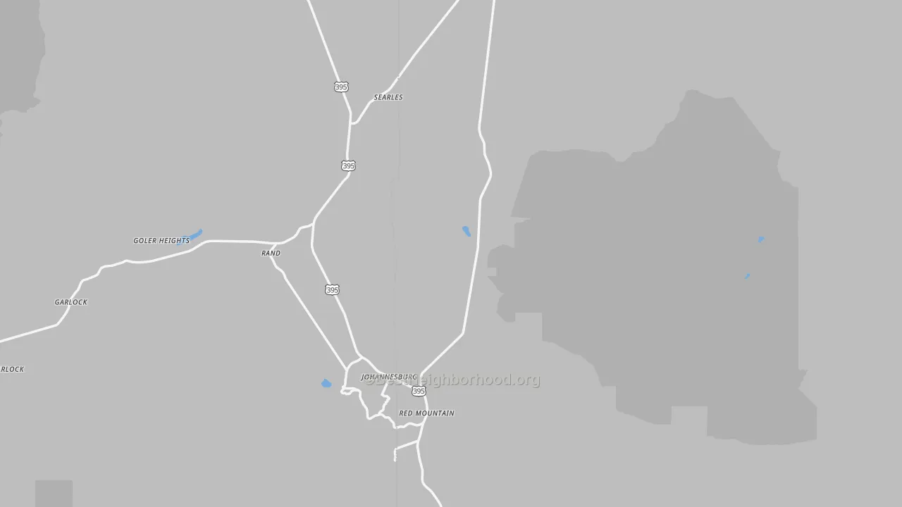 Transit Grade map of Randsburg, CA