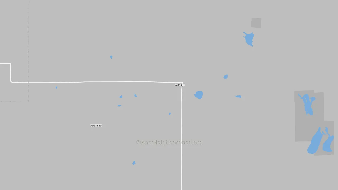 Transit Grade map of Rapelje, MT