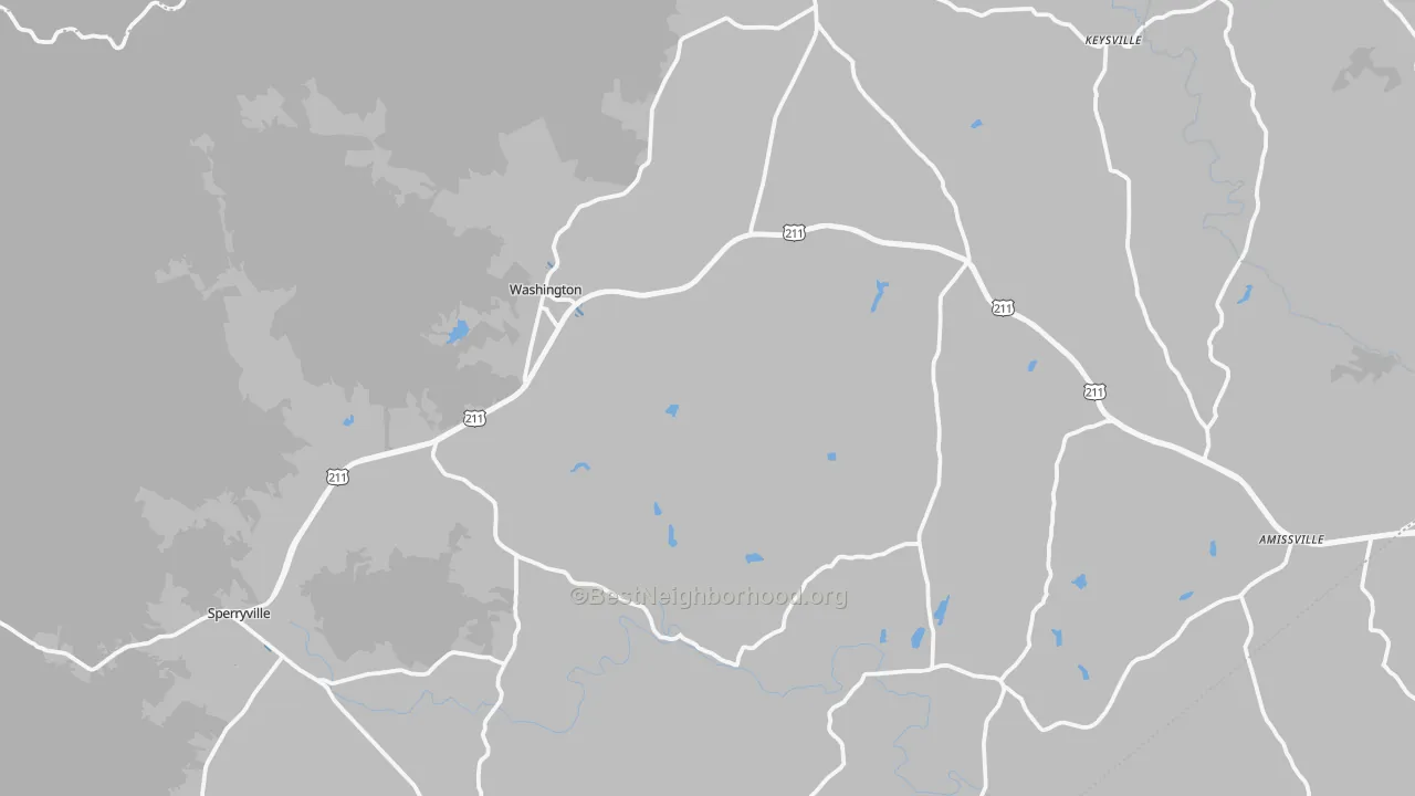 Transit Grade map of Rappahannock County, VA
