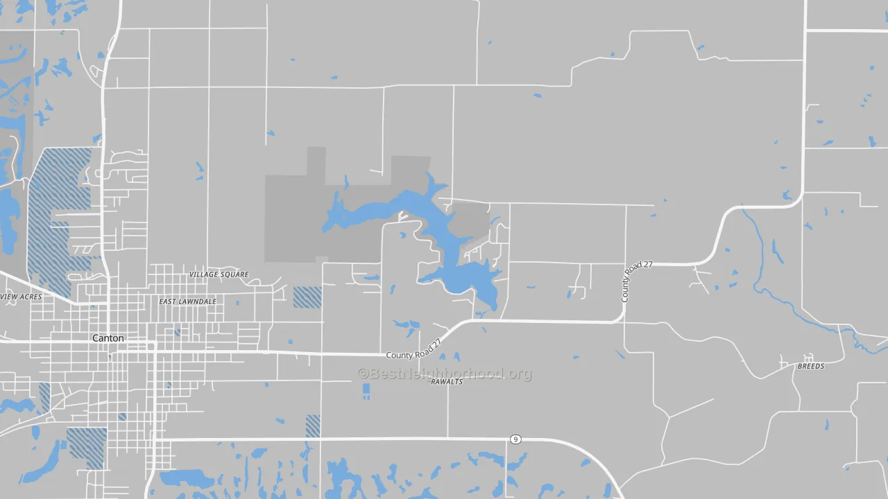 Transit Grade map of Rawalts, IL