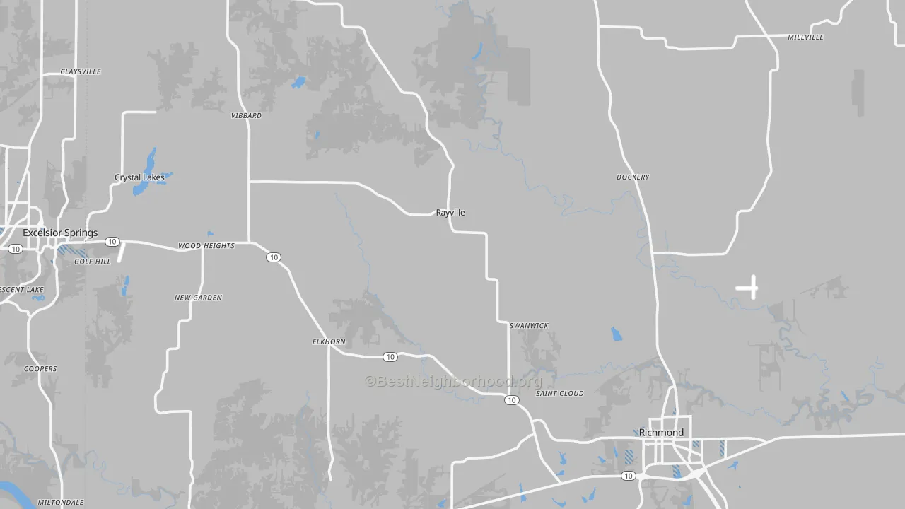 Transit Grade map of Ray County, MO