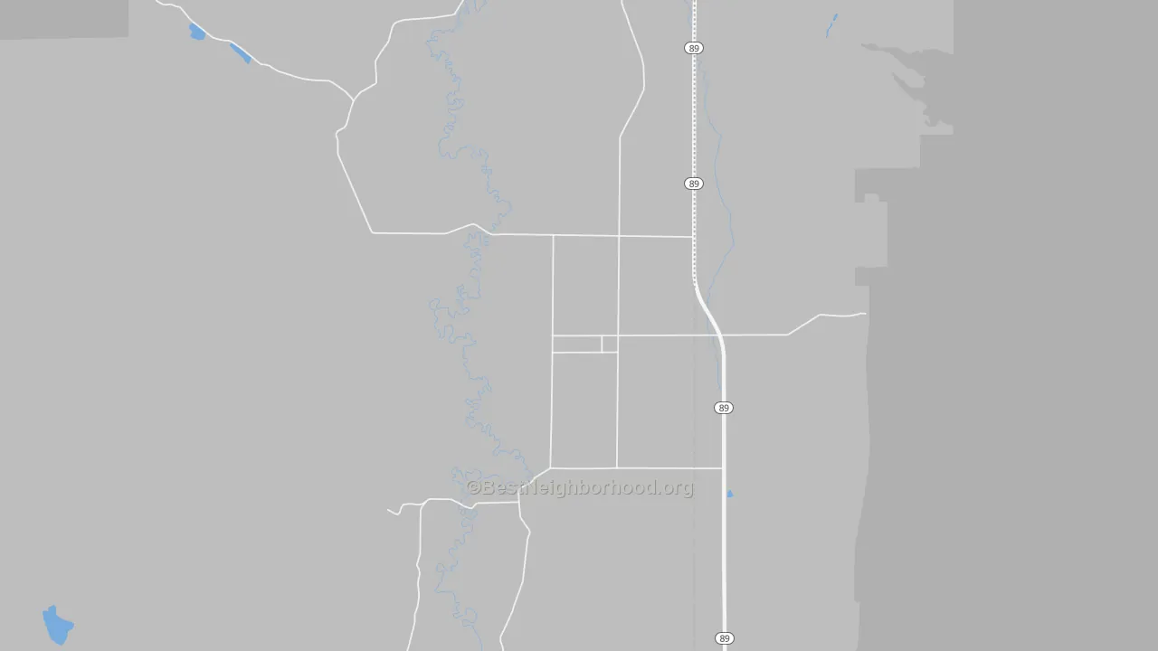 Transit Grade map of Raymond, ID