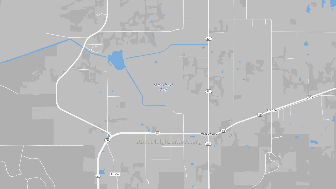 Transit Grade map of Rdg Mnr Est, FL