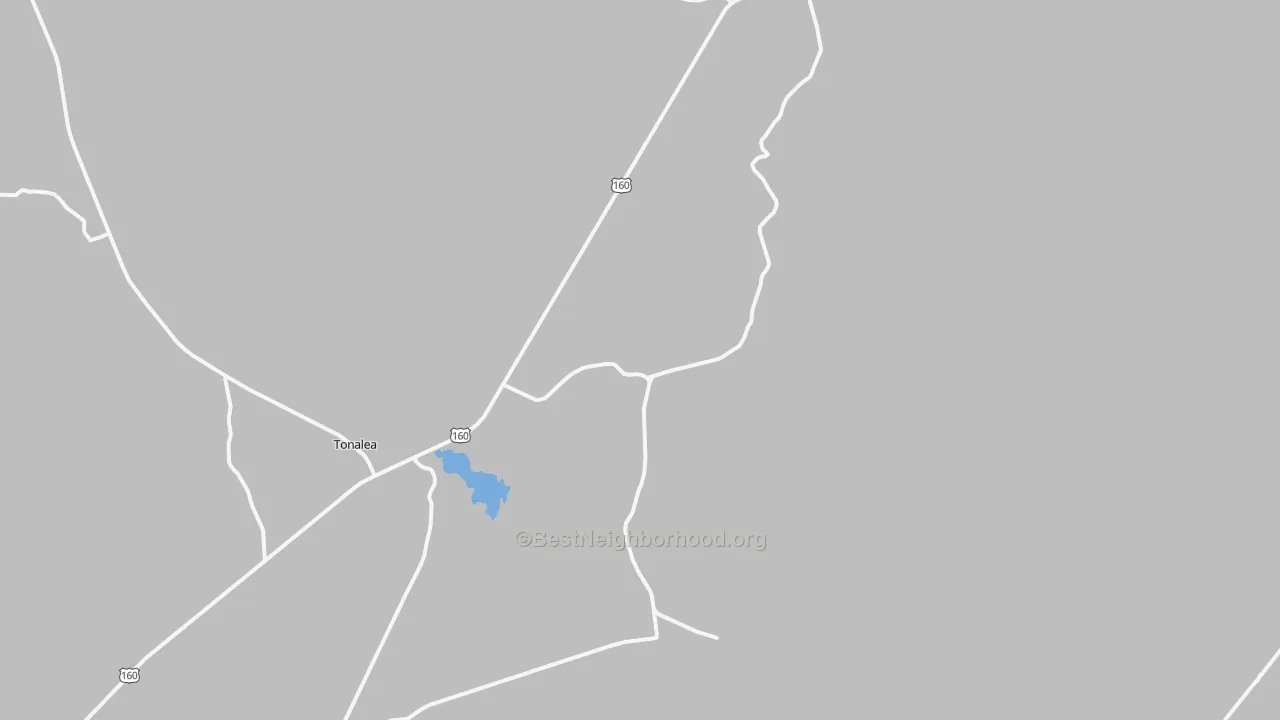 Transit Grade map of Red Lake, AZ