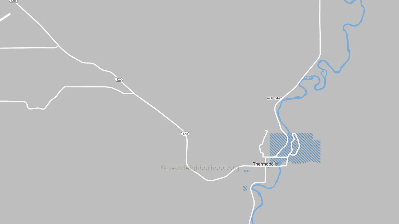 Transit Grade map of Red Lane, WY