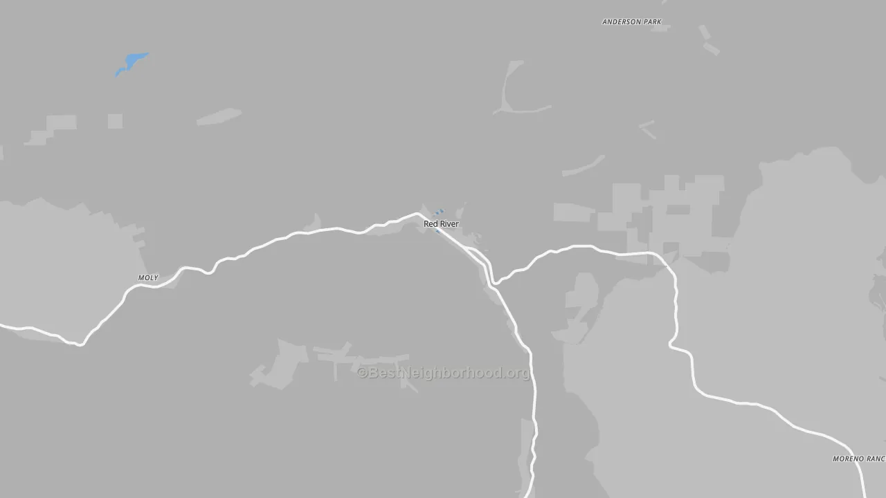 Transit Grade map of Red River, NM